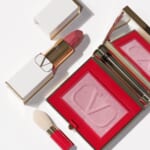 Valentino Beauty Eye2Cheek Rosa Emozione and Satin Lip 100R Roman Grace