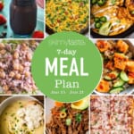 Free 7 Day Healthy Meal Plan (Jan 15-21)