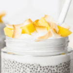 Protein Coconut Cream Pie Chia Pudding Cups