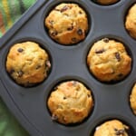 Whole Wheat Irish Soda Bread Muffins